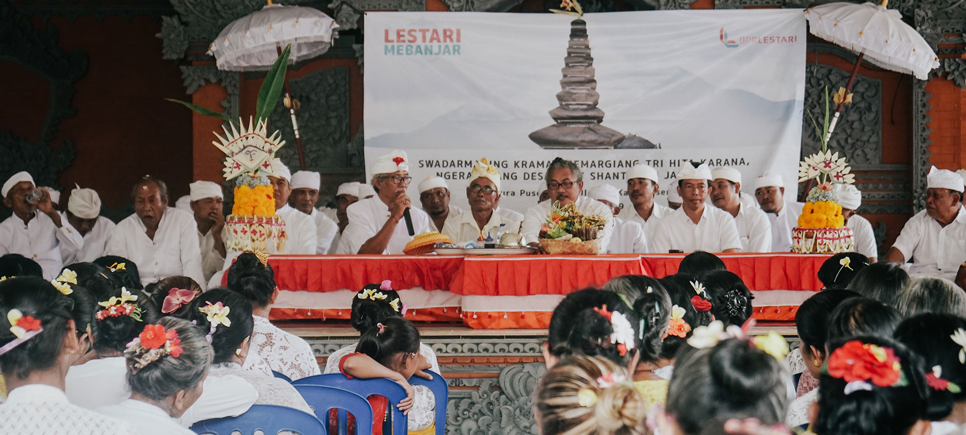 Lanjutkan Misi #MakeanImpact, BPR Lestari Mebanjar hadir di Desa Ulakan Karangasem