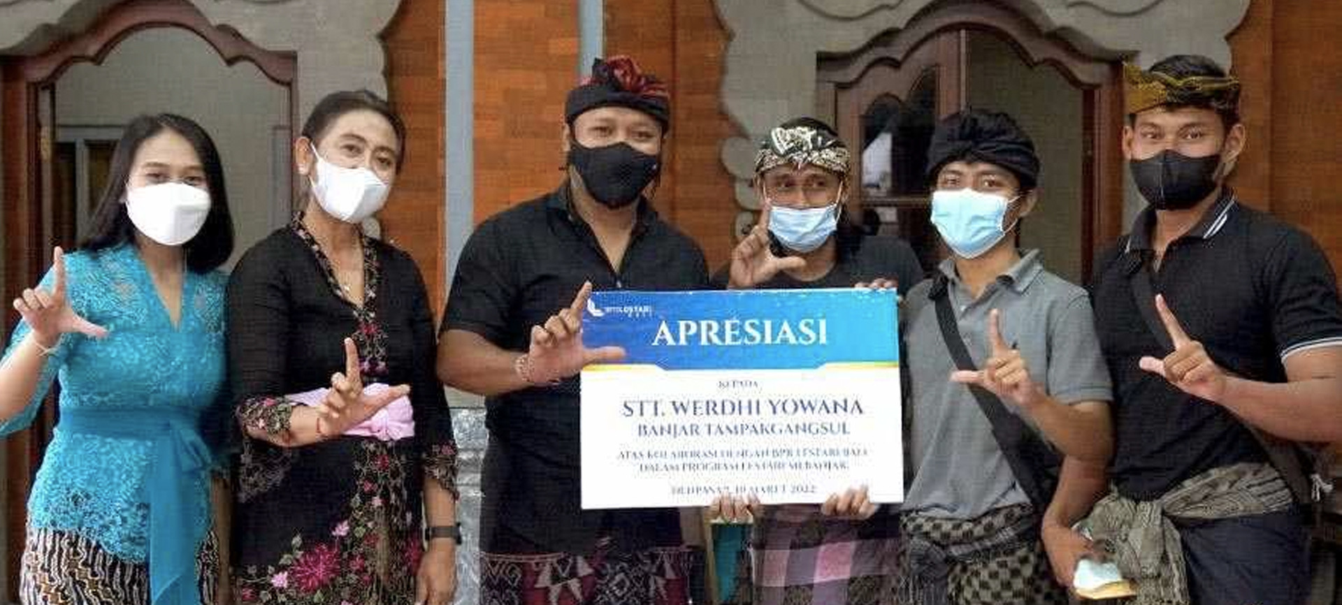 Dorong Ajeg Bali, BPR Lestari Gandeng ST Werdhi Yowana Melalui Lestari Mebanjar